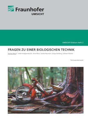 cover image of Fragen zu einer Biologischen Technik